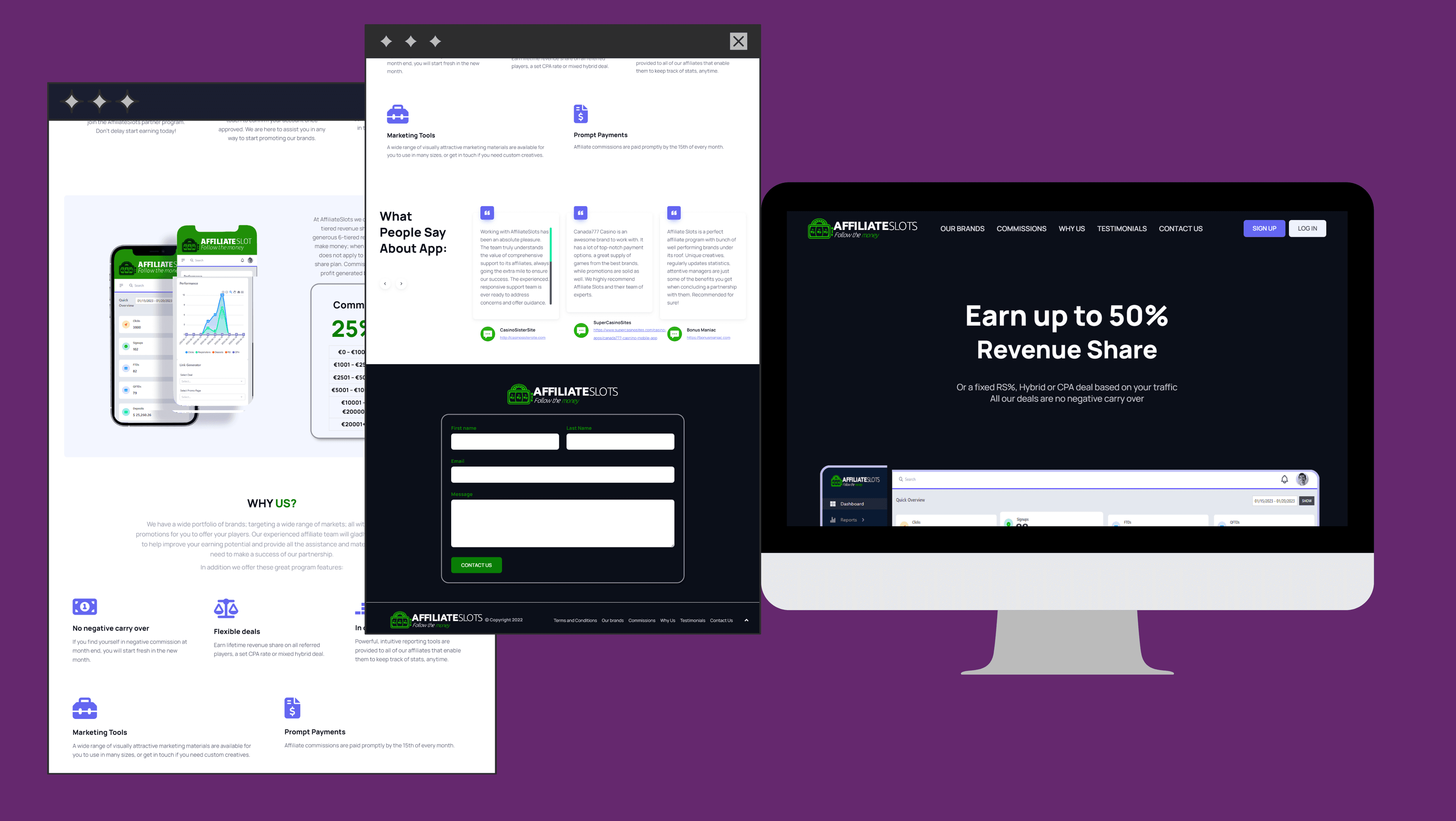 Affiliate Slot Project Screenshot